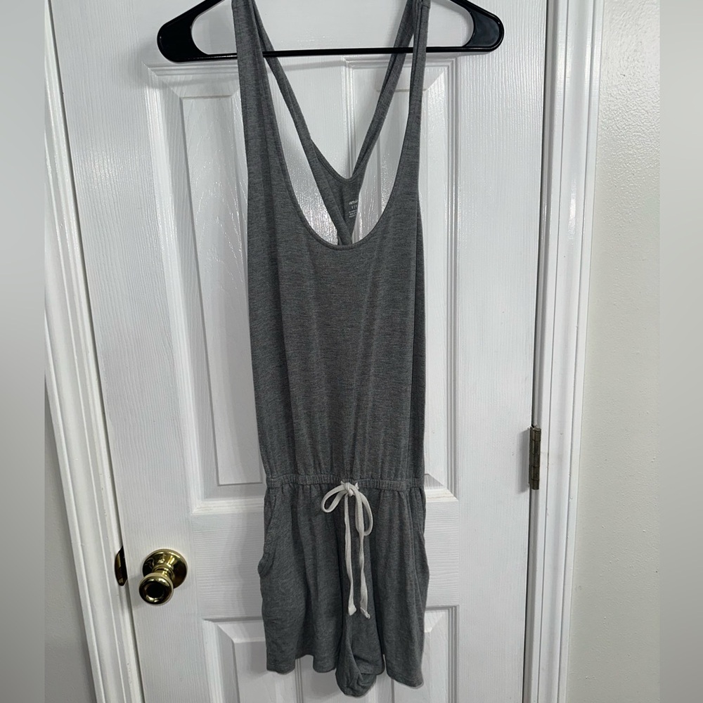 Aerie Gray Knit Fabric
